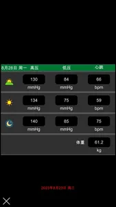 血压记录器 screenshot 3