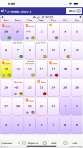Arthritis Diary 3 screenshot 0