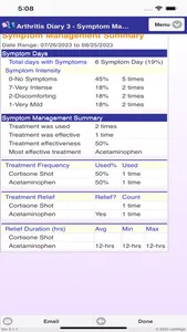 Arthritis Diary 3 screenshot 4