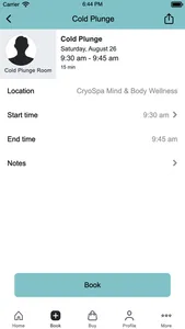 CryoSpa Mind & Body Wellness screenshot 2