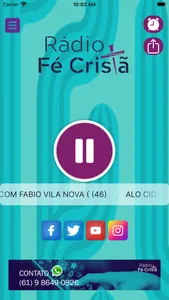 Fé Cristã Radio Web screenshot 0