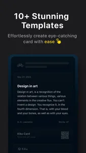 Kiko Card:Text Post & Carousel screenshot 7