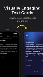 Kiko Card:Text Post & Carousel screenshot 8