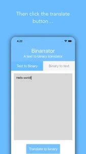 Binarrator - binary translator screenshot 2