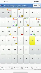 Chronic Fatigue Diary 3 screenshot 0