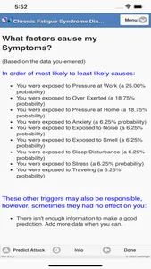 Chronic Fatigue Diary 3 screenshot 2