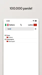 Dizionario Latino/Italiano screenshot 1