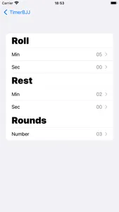 Timer4BJJ screenshot 1