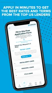 COMPACOM - Money Borrowing App screenshot 1