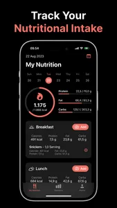 NutriCam: Calories in a Snap screenshot 1