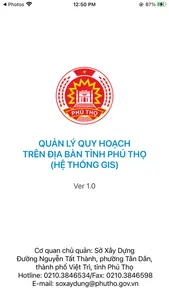 Hệ thống GIS Phú Thọ screenshot 0