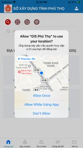 Hệ thống GIS Phú Thọ screenshot 1