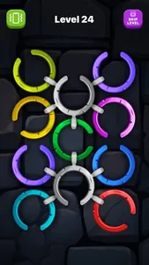 Logic Tangle Rings: Brain Game screenshot 2