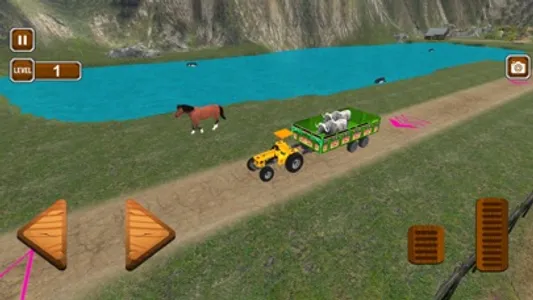 Tractor Transport Farming Game screenshot 1