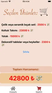 Çeyiz Sepetim - Eşya Listesi screenshot 2