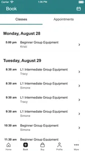 Core Connection Pilates screenshot 1