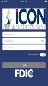 Icon Business Bank RDC screenshot 0