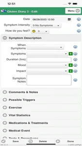 Gluten Diary 3 screenshot 2