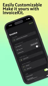 InvoiceKit for Small Business screenshot 2