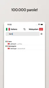 Dizionario Malayalam-Italiano screenshot 1