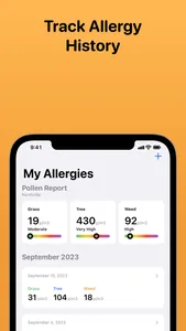 Pollen Buddy – Allergy Tracker screenshot 0