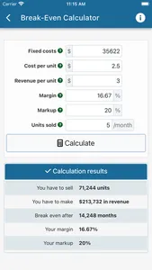 Business Calculators - All in screenshot 2
