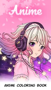 Anime Games Coloring Book screenshot 0