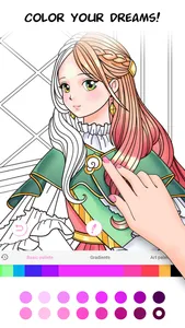 Anime Games Coloring Book screenshot 3