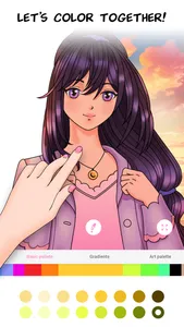 Anime Games Coloring Book screenshot 4