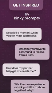 Embrace: BDSM Couple's Journal screenshot 1