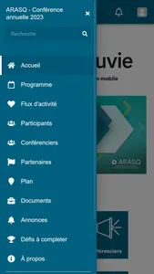 Conférence annuelle ARASQ 2023 screenshot 0