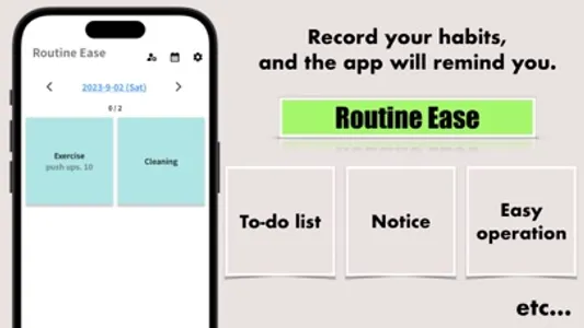 Routine Ease screenshot 0