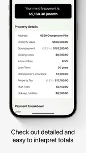 Estimate my Mortgage screenshot 1