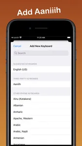 Aaniiih Keyboard screenshot 2