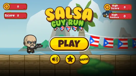 Salsa Guy Run screenshot 0