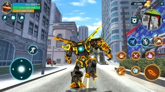 Robot City Car Battle screenshot 1