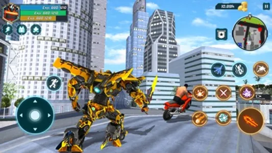 Robot City Car Battle screenshot 2