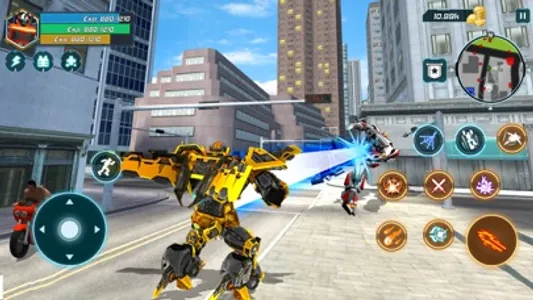 Robot City Car Battle screenshot 4