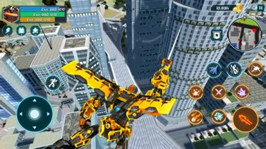 Robot City Car Battle screenshot 5