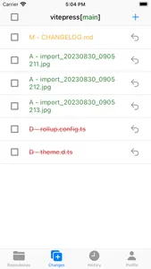 Gitofu screenshot 2