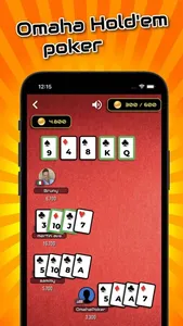 POKER Omaha Hold'em online screenshot 2