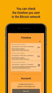 Satoshi Pen : Write Op_Return screenshot 2