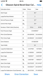 Gear Calculator Pro screenshot 1