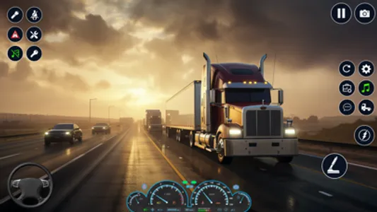 American Truck Simulator 3D screenshot 1