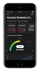 Nuclear radiation detection screenshot 0