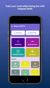 Adapted Math - Smart Mind Game screenshot 1