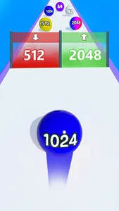 Rolling Ball Numbers Merge screenshot 0