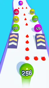 Rolling Ball Numbers Merge screenshot 1