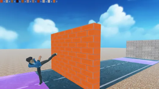 Wall Kicker: Reaction Training screenshot 0