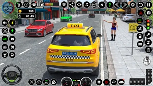 Russian Taxi Driving Simulator screenshot 1